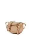 Charles Keith Ring Decoration Street Fashion Belt Bag Beige